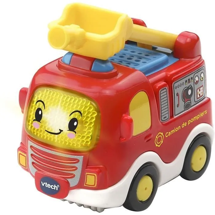 Coffret Trio Secours - VTECH - Tut Tut Bolides - Camion de pompiers, tracteur et hélico - 1 à 5 ans-2
