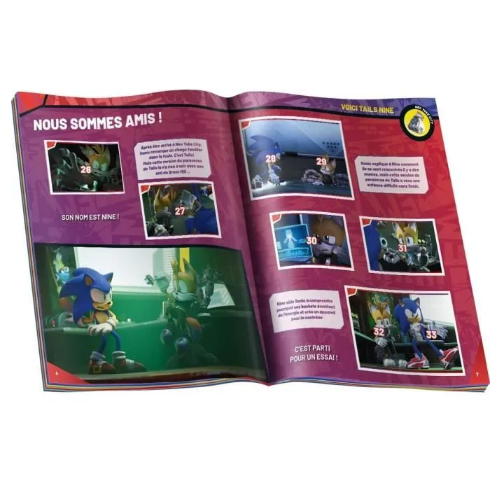 Album de stickers - PANINI - SONIC PRIME (NETFLIX)-1