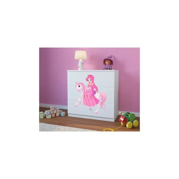 Kocot Kids Commode babydreams blanche Princesse sur cheval - 5903282037120-0