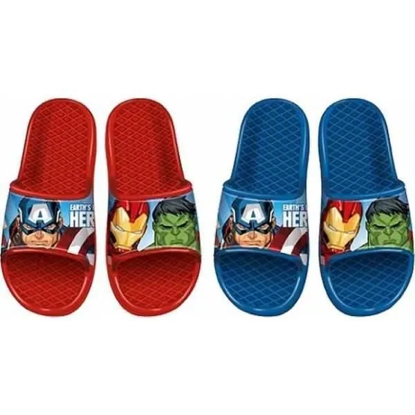 Claquette Avengers Marvel - CDUBLANC - taille 24/25 - Rouge - Enfant - Basse-0