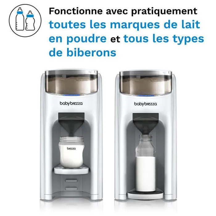 BABY BREZZA - Préparateur de biberons automatique Formula Pro Advanced Blanc-2