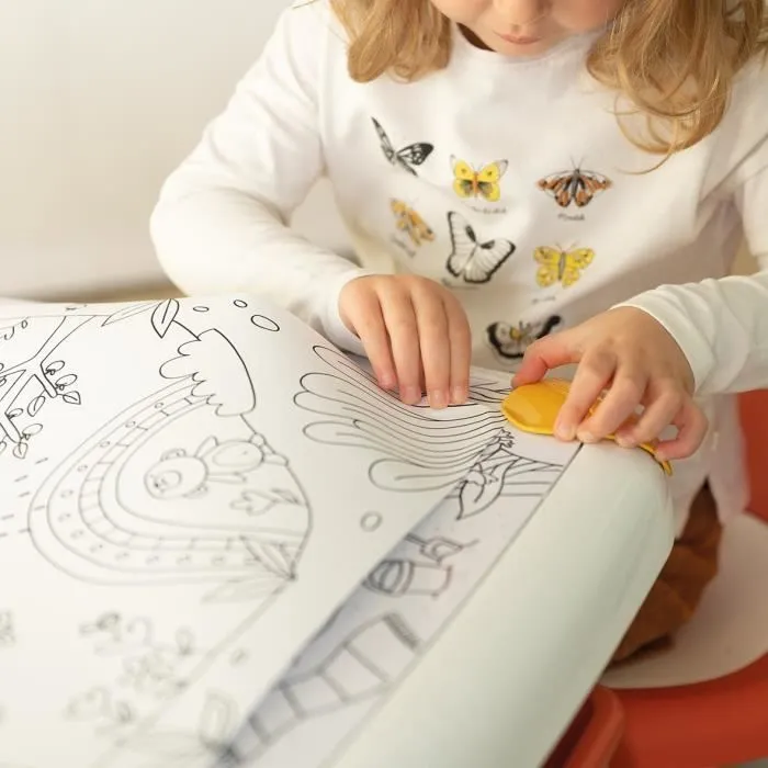 Smoby - Recharge Coloriages pour la Kid table créative - 10 feuilles de coloriages-2