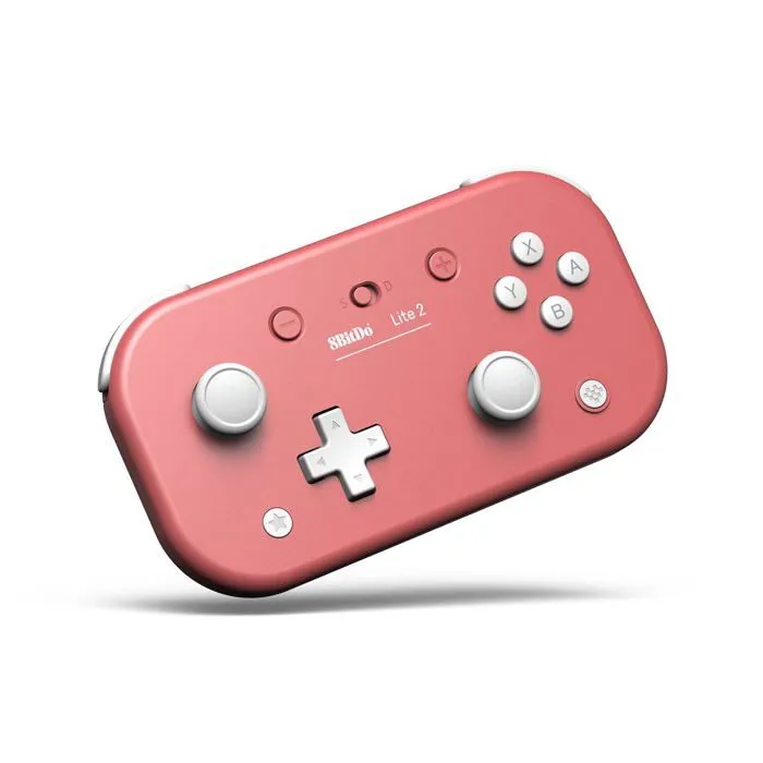 Manette Bluetooth - 8BitDo - Lite 2 - Rose - Multi-plateforme - Ultra-portable-1