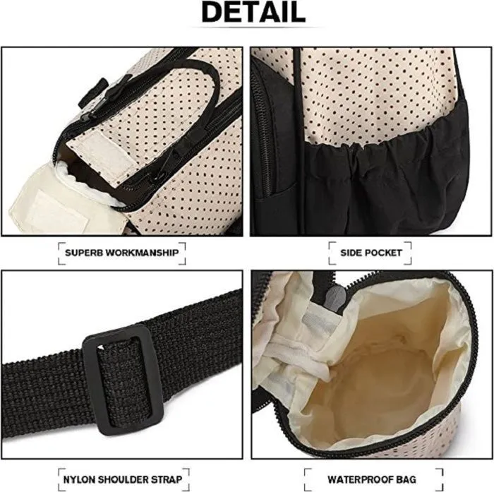 Set de 5pcs Sac à Main Langer Bébé Maman pour Prom - ANKKO - Mixte - Marron - Quotidien - Microfibre-1