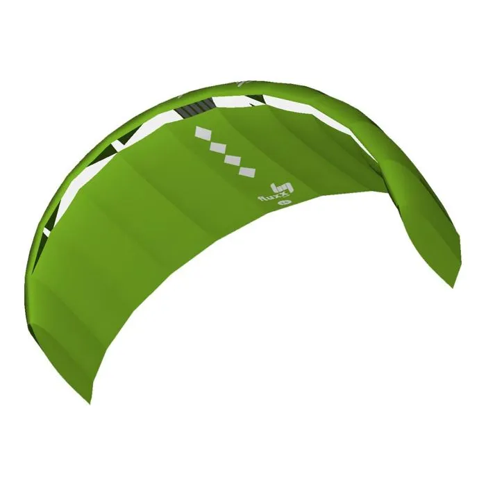 Dépliant de matelas - HQ Kites - Fluxx 180 cm - Vert - 2 lignes de contrôle - Polyester-0