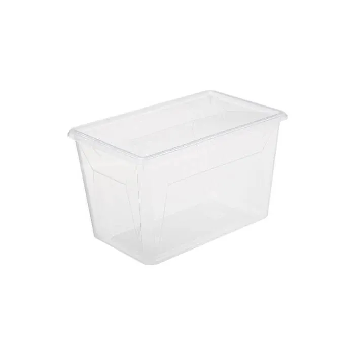 Boîte de Rangement "Simply" 17,8L Transparent-0