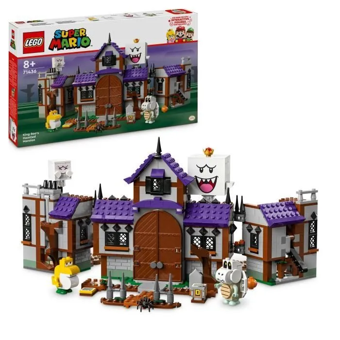 LEGO® Super Mario 71436 Manoir hanté du Roi Boo - Set Collector Nintendo®-0