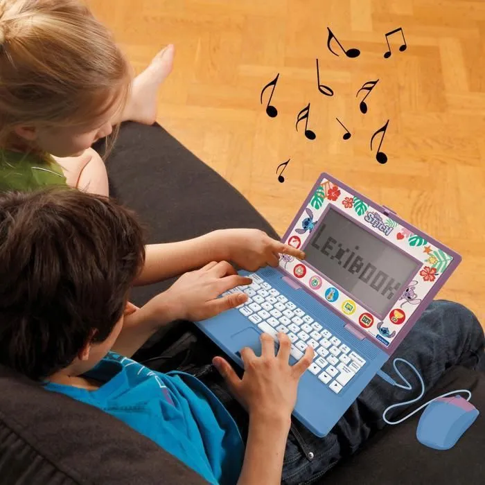 Ordinateur éducatif - LEXIBOOK - Stitch - 170 activités - Bilingue EN/FR - 7 catégories éducatives-4