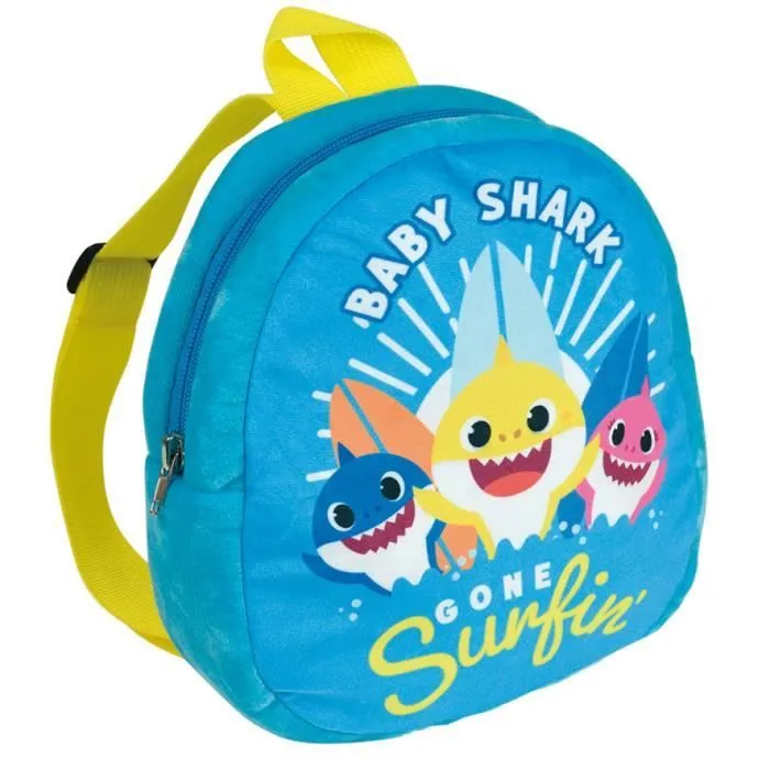 Sac à dos enfant Jemini Baby Shark - bleu - 3 L-1