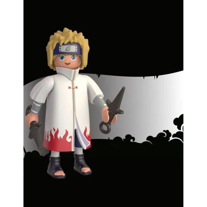 PLAYMOBIL 71109 Minato Figurine, Naruto Shippuden, Ninja du manga avec accessoires, Dès 5 ans-1