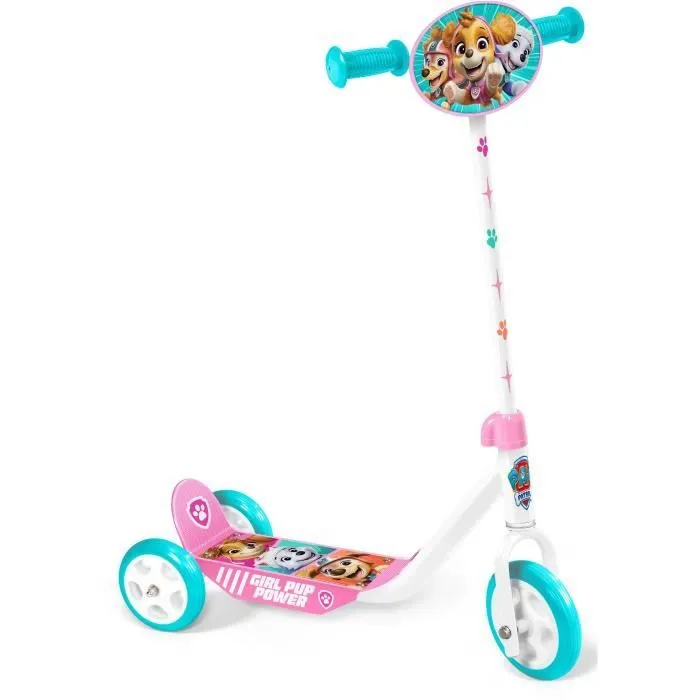 Trottinette 3 roues - PAT'PATROUILLE - Rose-0