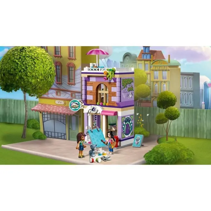 LEGO® Friends 41365 L'atelier d'artiste d'Emma - jeu de construction-3