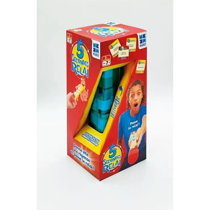 5 SECONDES RELAI - MEGABLEU - Jeu de société électronique-1
