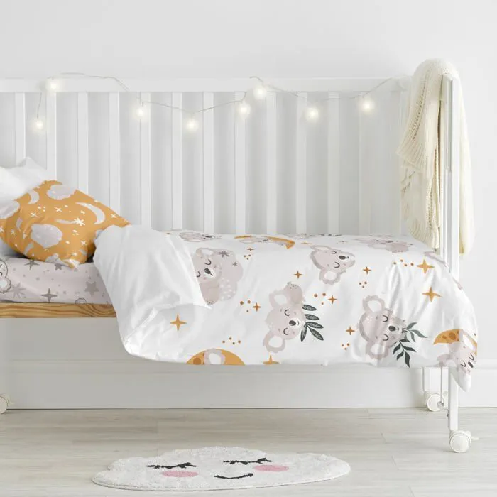 Parure housse de couette 2 pièces Baby koala 115x145 cm (Lit Bébé)-2