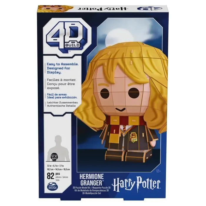SPIN MASTER HERMIONE GRANGER style CHIBI 4D Build-2