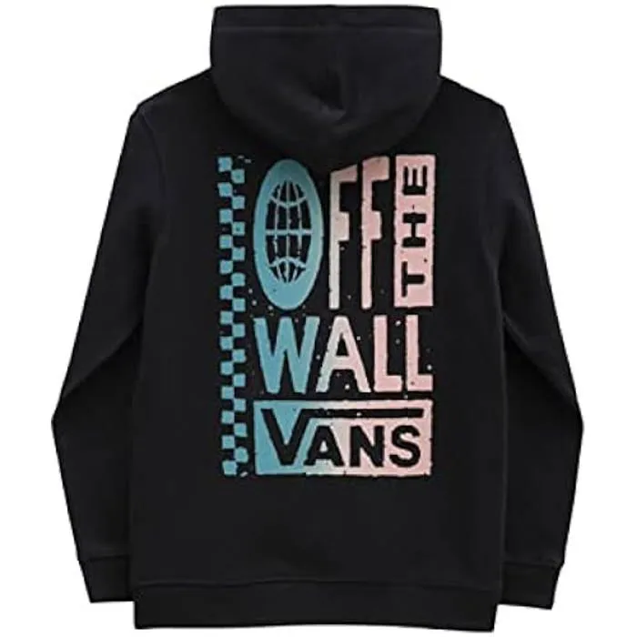 Sweat à Capuche - VANS - Global Stack Po - Noir - Mixte - Enfant-1