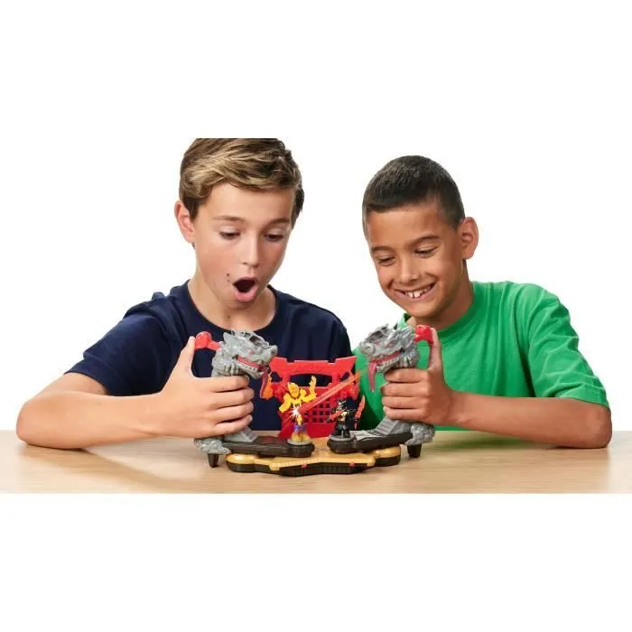 Arène de Combat Ninja Fury - MOOSE TOYS - AKEDO - Combat avec figurines, contrôleurs et effets sonores-4
