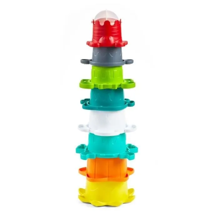 Coffret de bain 17 pièces Orque pour bébé - Infantino-5