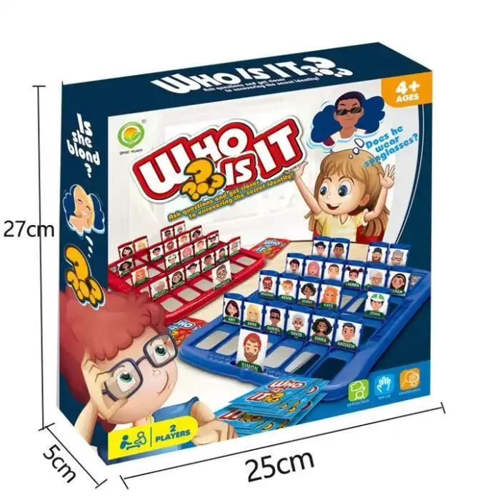 Qui est-ce - Jeu de société en famille - Who is it-2