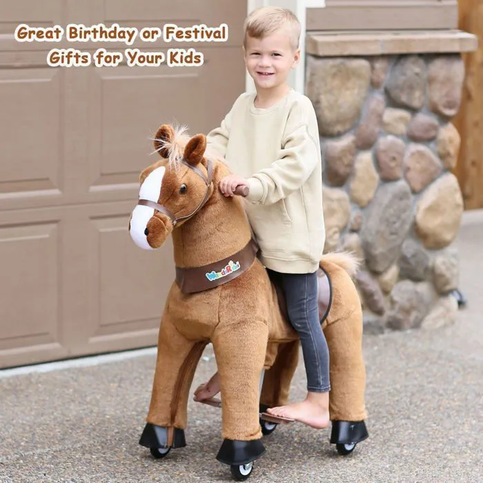 Porteur Cheval pour Enfant 3-5 ans jusqu'à 25 kg - WondeRides-3