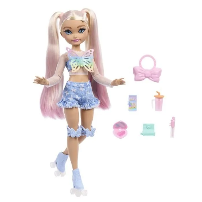 BARBIE Malibu dreambesties roller - JFX96-4
