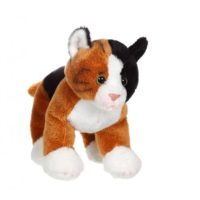 Gipsy Toys - Peluche Chat noir et blanc-1