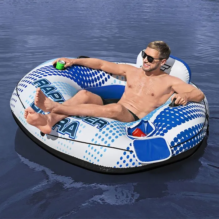 Roue gonflable Bestway Rapid Rider 165 x 148 cm Blanc-2