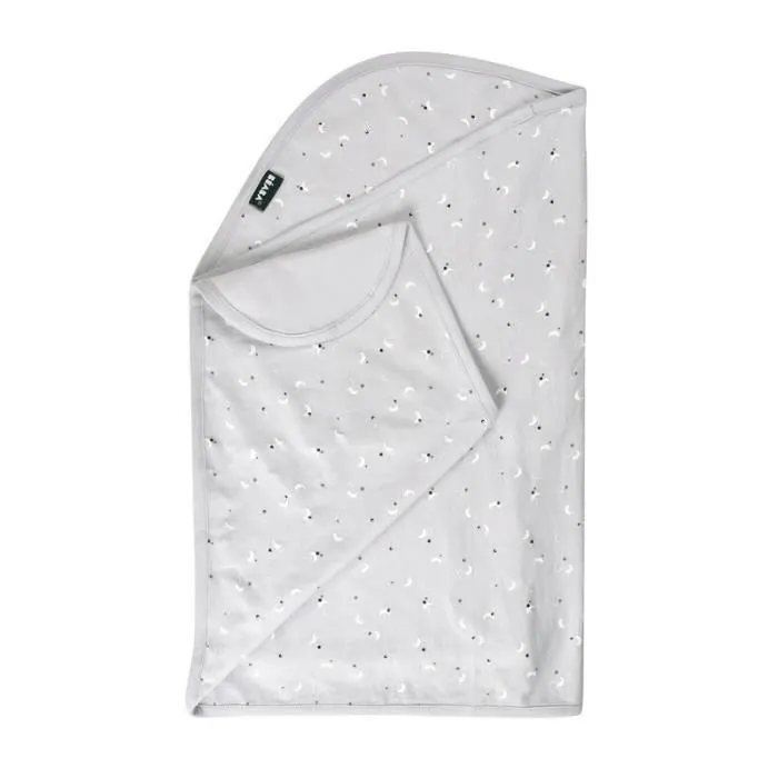 BÉABA - Couverture Miracle™ - Couverture d'emmaillotage - 100% Coton - 0-3Mois - Moon&Stars-0