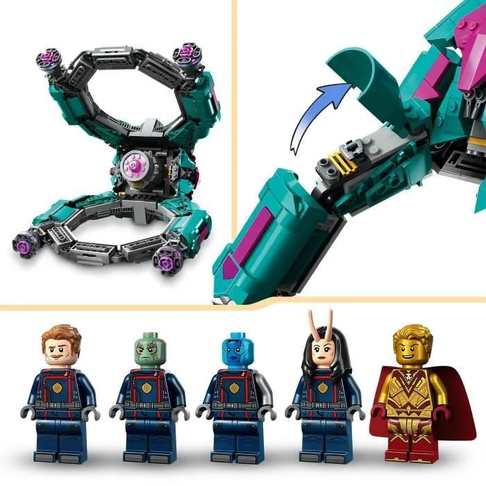 LEGO® Marvel 76255 Le Nouveau Vaisseau des Gardiens Volume 3, Jouet Spatial, Les Gardiens de la Galaxie-4