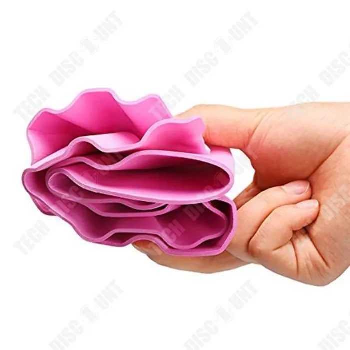 TD® Bonnet de bain EVA shampooing pour bébé taille réglable protection des yeux protection des oreilles bonnet de douche pour bébé-3