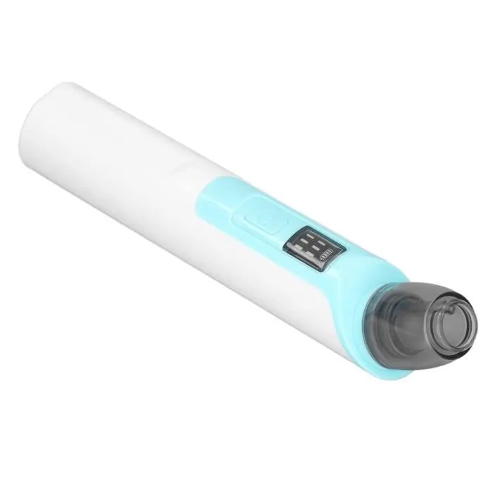 VGEBY Nettoyeur de nez pour bébé Aspirateur nasal électrique en silicone rechargeable pour bébé pour tout-petits enfants (bleu