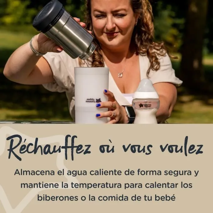 Tommee Tippee Closer To Nature Thermos Chauffe Biberon Voyage-3