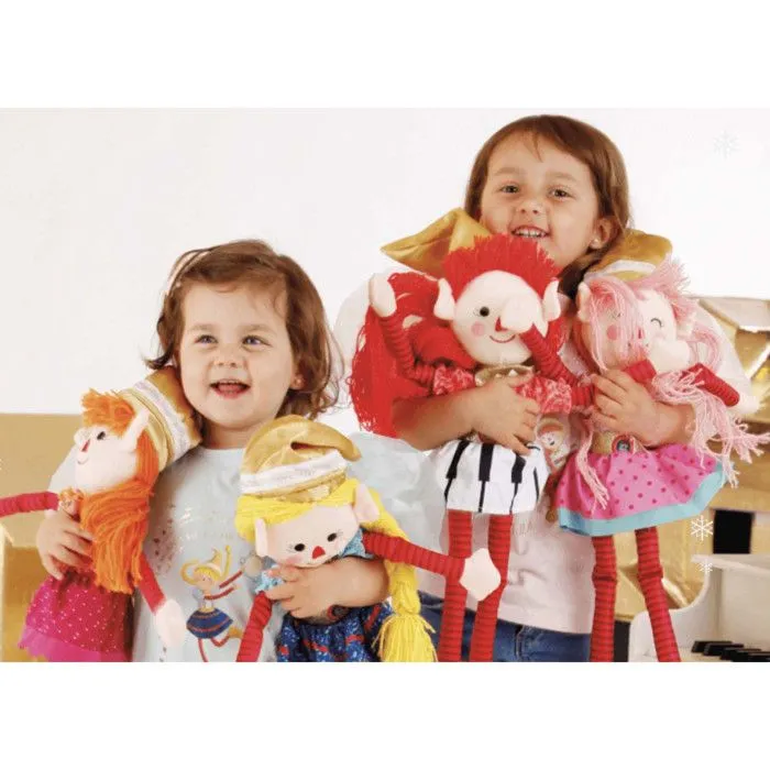 Peluche lutin de Noël jouet enfant Neve Multicolore 50 x 7 cm-5