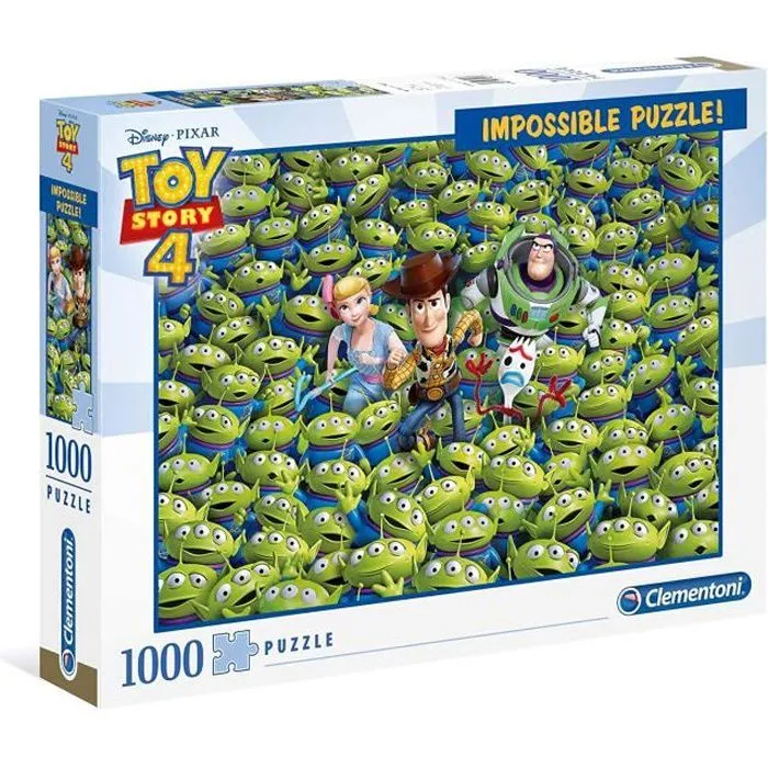 Puzzle 1000p Toy Story - Clementoni - Défi pour les fans aguerris-0