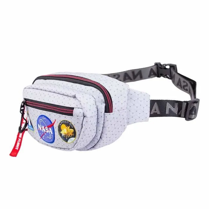 Sac banane - NASA Houston Glaze - Gris - Mixte - Synthétique - Toile-1