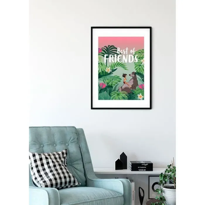 Poster Disney Le livre de la Jungle - KOMAR - Rectangulaire - 70 cm x 50 cm - Décoration murale-2