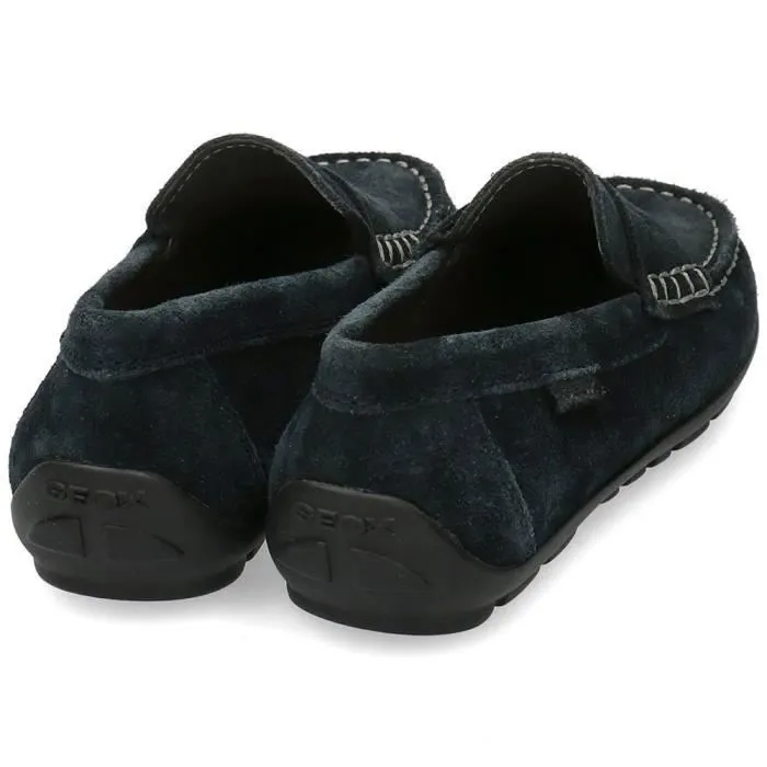 Mocassins Enfant - Geox - Junior New Fast 33 - Noir - Semelle respirante - Mixte-3