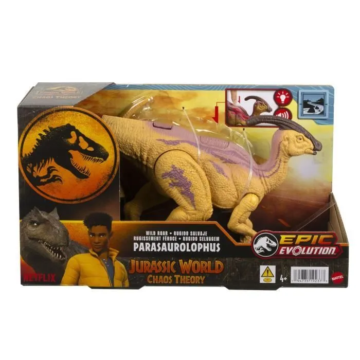 Jurassic World-Parasaurolophus Rugissement Féroce-Figurine articulée HTK75-5