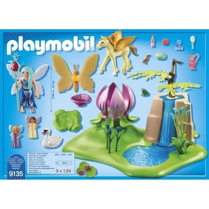 PLAYMOBIL - Fairies - Clairière Enchantée - Contient 1 fleur illuminée et de nombreux accessoires-2