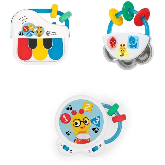 Jouet musical 3 pièces - BABY EINSTEIN - Small Symphony - Enfants de 3 mois et plus-0