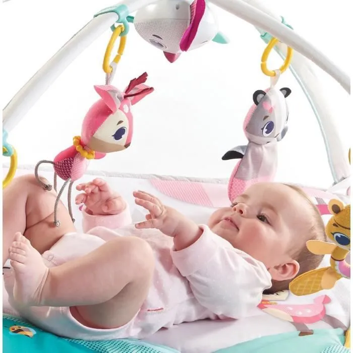 Tiny Love Tapis d'éveil bébé Fille Musical, Dès la naissance, Collection Princesse, 88 x 78 cm-3