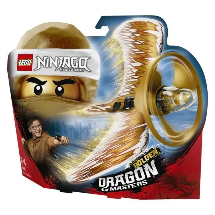 LEGO® NINJAGO® 70644 Le Maître du Dragon d’Or - Jeu de Construction-0