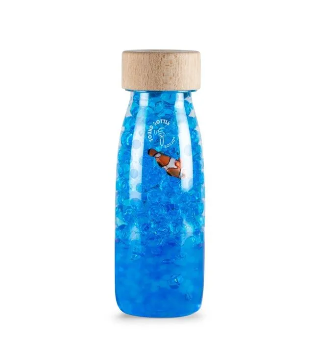 Bouteille sensorielle - Petit Boum - Sound Poisson - Activité d'éveil pour bébé-1