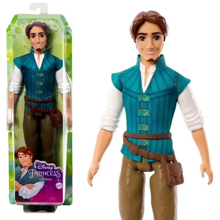 Flynn Rider Mattel Poupée Disney HLV98-0