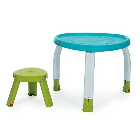 TINY LOVE Centre d'activités 5 en 1, Jouets, pousseur, évolutif table+chaise, 3 mois à 3 ans, Meadow days-1