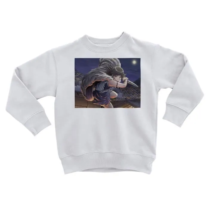 Sweatshirt Enfant San Princesse Mononoke Hayao Miyazaki Manga Anime-0