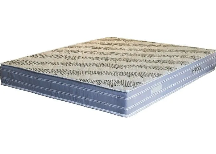 Matelas Tissu Bambou Naturel + Protège Matelas 120x200 x 24 cm Confort Ferme - Ame Poli Lattex Haute Densité - hypoallergénique-1