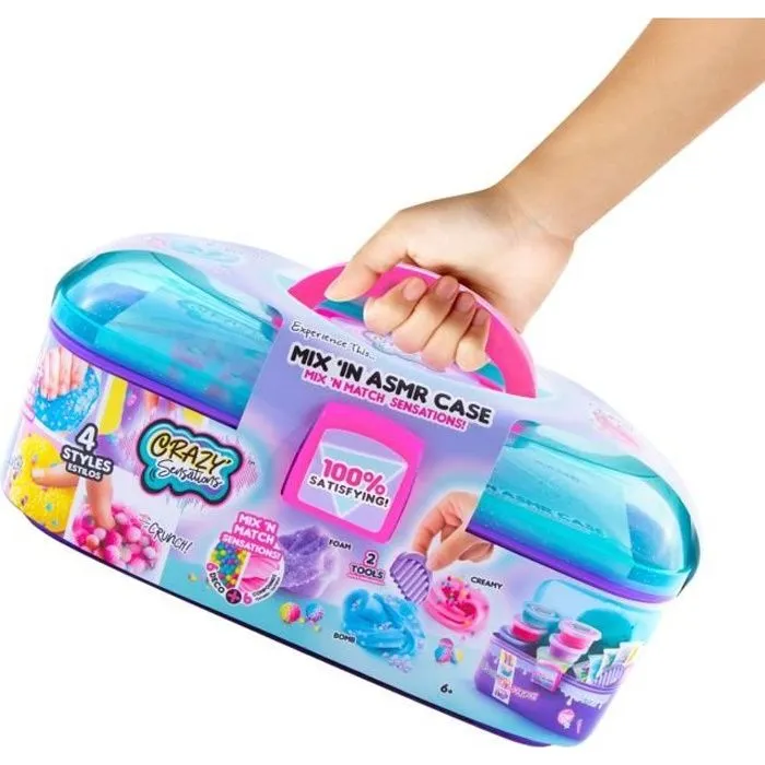 Canal Toys Mallette ASMR Crazy Sensation - Textures et décorations satisfaisantes - Enfant dès 6 ans-0