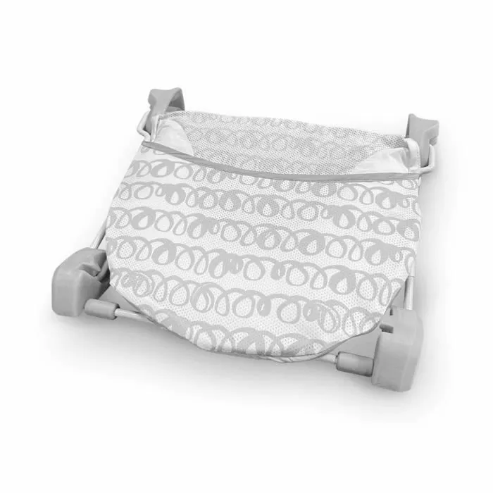 INGENUITY Transat de bain pour bébé pliable gris-2