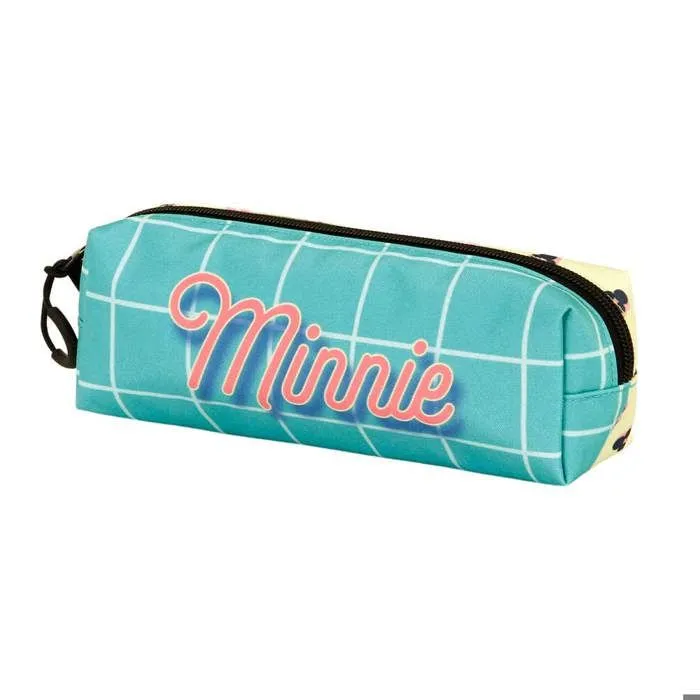 Trousse Carré - Disney - Minnie Mouse - Bleu - Taille Unique - Zippée-0